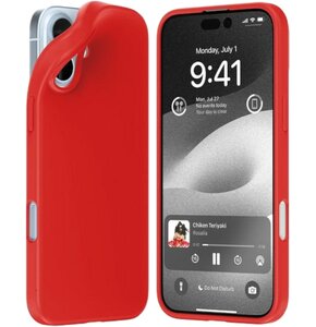 Etui MERCURY Soft do Apple iPhone 16 Plus Czerwony