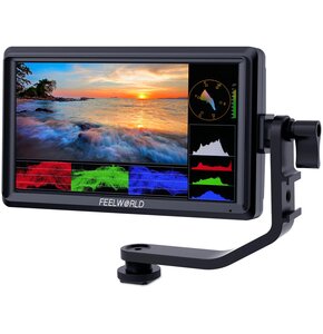 Monitor podglądowy FEELWORLD FW568 V3 6" Czarny