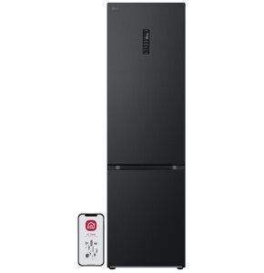 Lodówka LG GBV7270DEV No Frost 203cm Czarny mat NatureFresh LinearCooling