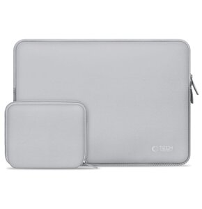 Etui na laptopa TECH-PROTECT Neoslim 13-14 cali Szary + Torba na akcesoria