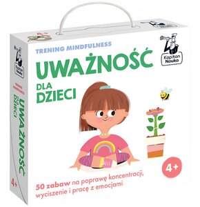 Karty edukacyjne KAPITAN NAUKA Uważność dla dzieci Trening mindfulness
