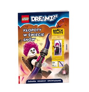 Książka LEGO DREAMZzz Kłopoty w Świecie Snów LNC-5404 (okładka miękka)