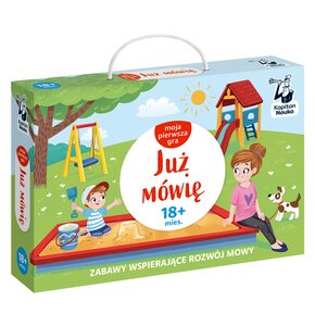 Gra edukacyjna KAPITAN NAUKA Moja pierwsza gra Już mówię