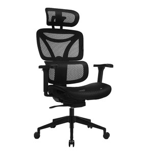 Fotel LVN System Control Series LV0654 Czarny