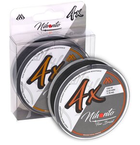 Plecionka MIKADO Nihonto Fine Braid 0.08 mm / 150 m Czarny
