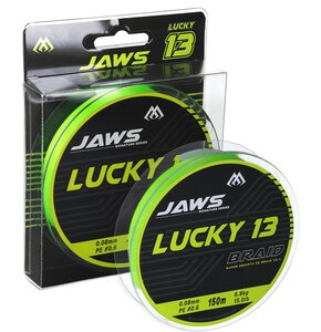Plecionka MIKADO Jaws Lucky 13 0.10 mm / 150 m Jasnozielony