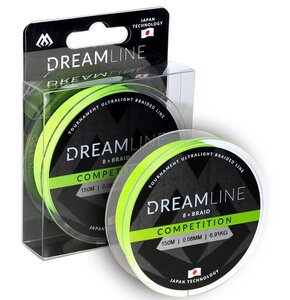 Plecionka MIKADO Dreamline Competition 0.10 mm / 150 m Jasnozielony