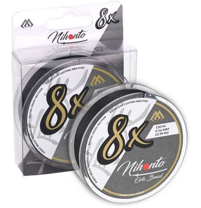 Plecionka MIKADO Nihonto Octa Braid 0.08 mm / 150 m Czarny