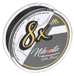 Plecionka MIKADO Nihoto Octa Braid 0.14 mm / 150 m Czarny