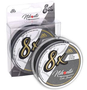 Plecionka MIKADO Nihonto Octa Braid 0.16 mm / 150 m Czarny