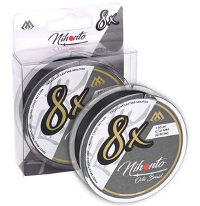 Plecionka MIKADO Nihonto Octa Braid 0.18 mm / 150 m Czarny