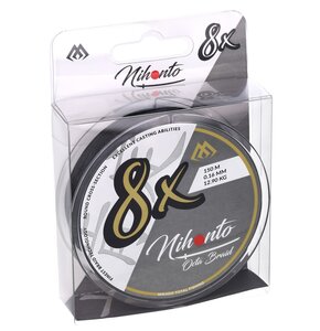 Plecionka MIKADO Nihonto Octa Braid 0.30 mm / 150 m Czarny