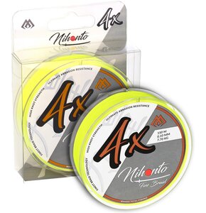 Plecionka MIKADO Nihonto Fine Braid 0.40 mm / 150 m Żółty