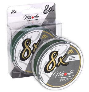 Plecionka MIKADO Nihonto Octa Braid 0.23 mm / 150 m Zielony