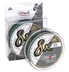 Plecionka MIKADO Nihonto Octa Braid 0.26 mm / 150 m Zielony