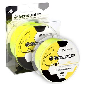 Żyłka MIKADO Sensual N.G Carp 0.28 mm / 600 m Żółty