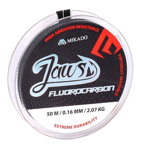 Żyłka MIKADO Fluorocarbon JAWS 0.18 mm / 50 m Transparentny