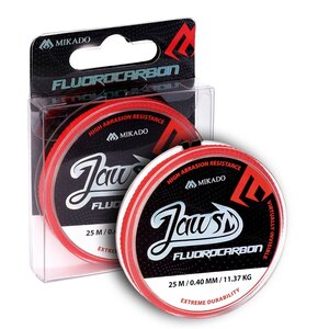 Żyłka MIKADO Fluorocarbon JAWS 0.45 mm / 25 m Transparentny