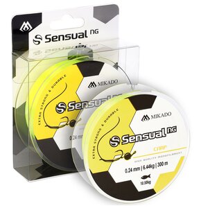 Żyłka MIKADO Sensual N.G Carp 0.45 mm / 300 m Żółty