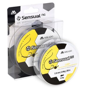 Żyłka MIKADO Sensual N.G Carp 0.45 mm / 300 m Transparentny