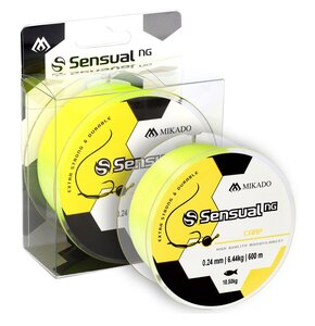 Żyłka MIKADO Sensual N.G Carp 0.40 mm / 600 m Żółty