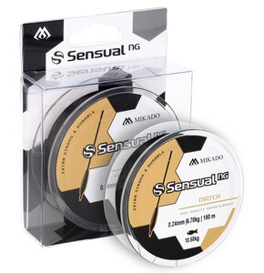 Żyłka MIKADO Sensual N.G Match 0.22 mm / 150 m Czarny