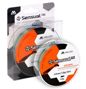 Żyłka MIKADO Sensual N.G Spinning 0.30 mm / 150 m Jasnozielony