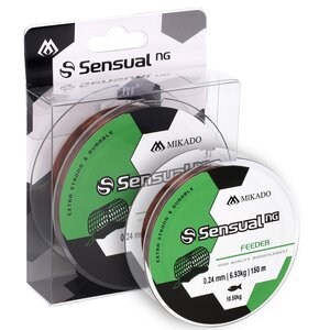 Żyłka MIKADO Sensual N.G Feeder 0.28 mm / 150 m Brązowy