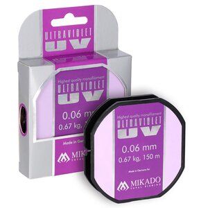 Żyłka MIKADO Ultraviolet 0.14 mm / 150 m Transparentny