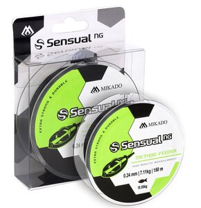 Żyłka MIKADO Sensual N.G Feeder 0.30 mm / 150 m Czarny