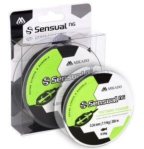 Żyłka MIKADO Sensual N.G Feeder 0.18 mm / 300 m Czarny