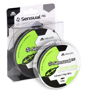 Żyłka MIKADO Sensual N.G Feeder 0.22 mm / 300 m Czarny
