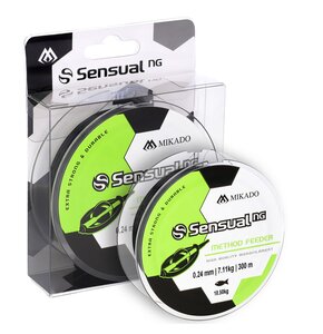 Żyłka MIKADO Sensual N.G Feeder 0.26 mm / 300 m Czarny