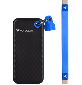 Dysk VERBATIM Pocket 1TB SSD Czarno-niebieski