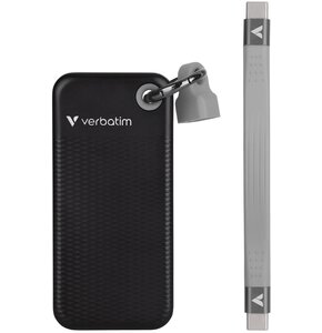 Dysk VERBATIM Pocket 1TB SSD Czarno-szary