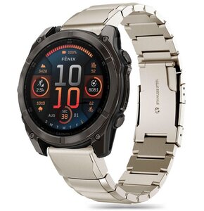 Pasek TECH-PROTECT Steelband do Garmin Fenix 5/6/6 Pro/7/E (47 mm) Tytanowy