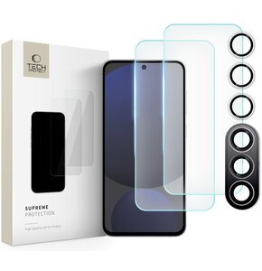 Szkło hartowane TECH-PROTECT Supreme Set do Samsung Galaxy S24 FE (2szt.)