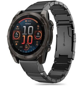 Pasek TECH-PROTECT Steelband do Garmin Fenix 5/6/6 Pro/7/E (47 mm) Czarny
