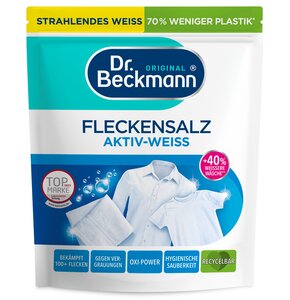 Sól do odplamiania DR BECKMANN do białego 0.4 kg