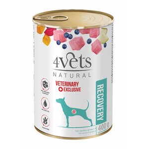 Karma dla psa 4VETS NATURAL Recovery 400 g