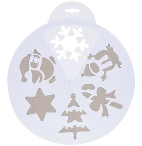 Szablon do śniegu CHRISTMAS DECORATION 363777 30 cm