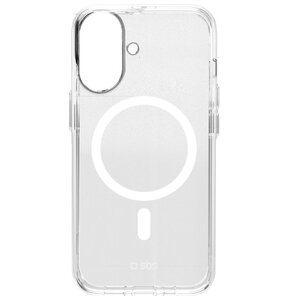 Etui SBS Extreme Mag D3O MagSafe do Apple iPhone 16 Przezroczysty