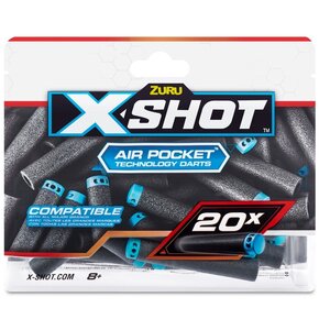 Strzałki ZURU X-Shot Excel Air Pocket Technology Darts 36587 (20 sztuk)