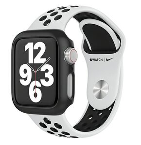 Etui ARAREE Areo do Apple Watch 4/5/6/SE/SE 2 (40mm) Czarny