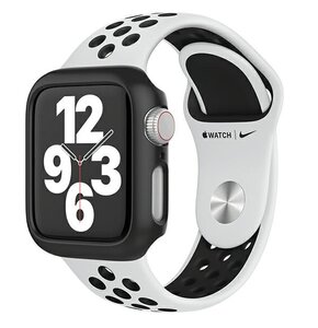 Etui ARAREE Aero do Apple Watch 4/5/6/SE/SE2 (44mm) Czarny