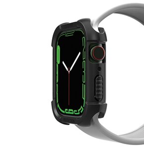 Etui ARAREE Flexield do Apple Watch 7/8/9 (45mm) Czarny