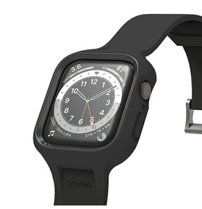 Etui ARAREE Duple Pro do Apple Watch 4/5/6/7/8/9/SE/SE 2 (40/41mm) Czarny