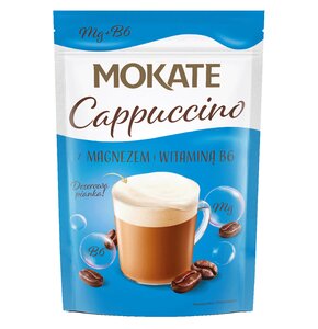 Kawa rozpuszczalna MOKATE Cappuccino Z magnezem i wit. B6 110 g