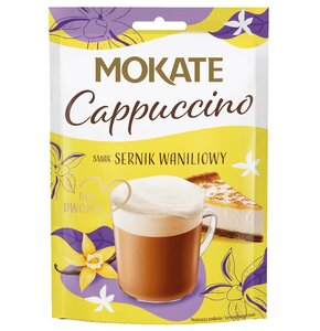 Kawa rozpuszczalna MOKATE Cappuccino Sernik waniliowy 40 g