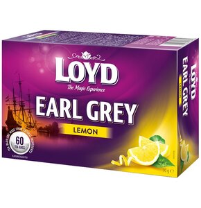 Herbata LOYD Earl Grey Lemon (60 sztuk)
